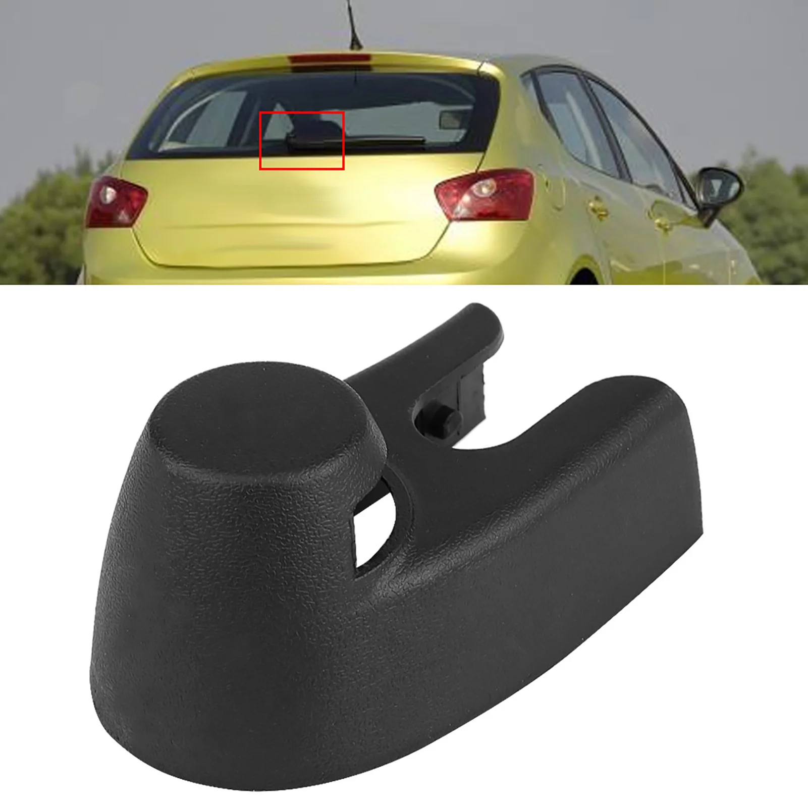 

Крышка Рычага Заднего Стеклоочистителя Seat Altea Ibiza Leon Toledo, Черная Пластиковая, 5P0955435B