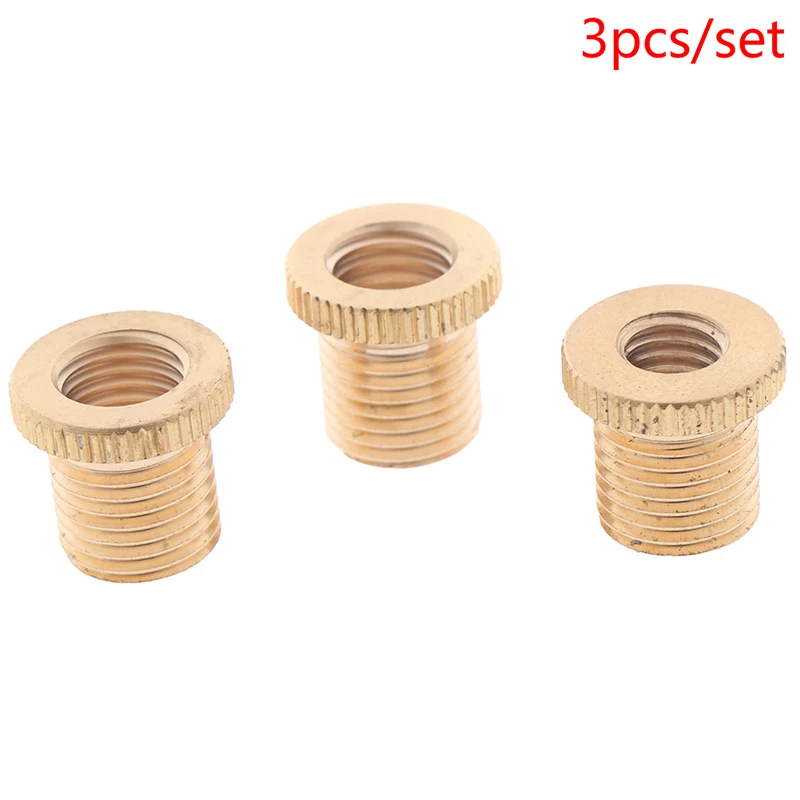 

3pcs Gear Shift Knob Thread Adapter Nuts Insert M10x1.25 & M10x1.5 & M8*1.25 Kit Made of Aluminum Alloy