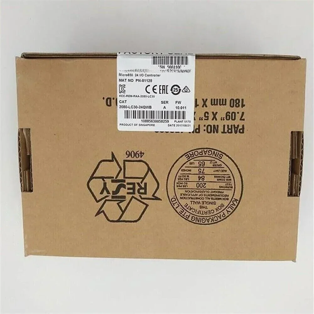 Новый заводской герметичный контроллер 2080LC3024QWB Micro830 24 ввода/вывода 2080-LC30-24QWB