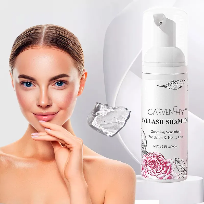 

60ml CARVENCHY Eyelash Cleaning Mousse Gentle Cleansing Mousse Foam Non-irritation Fast Clean Eyelash Bubble High Quality