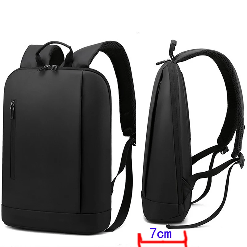 

Ultra thin double backpack 2022 new business 15 inch computer bag student outdoor notebook bag waterproof fashion slim