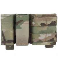 fast tactical 9mm5 56 triple molle multi function tactical a set of two magazine pouch for battle belt fcpc vest paintball