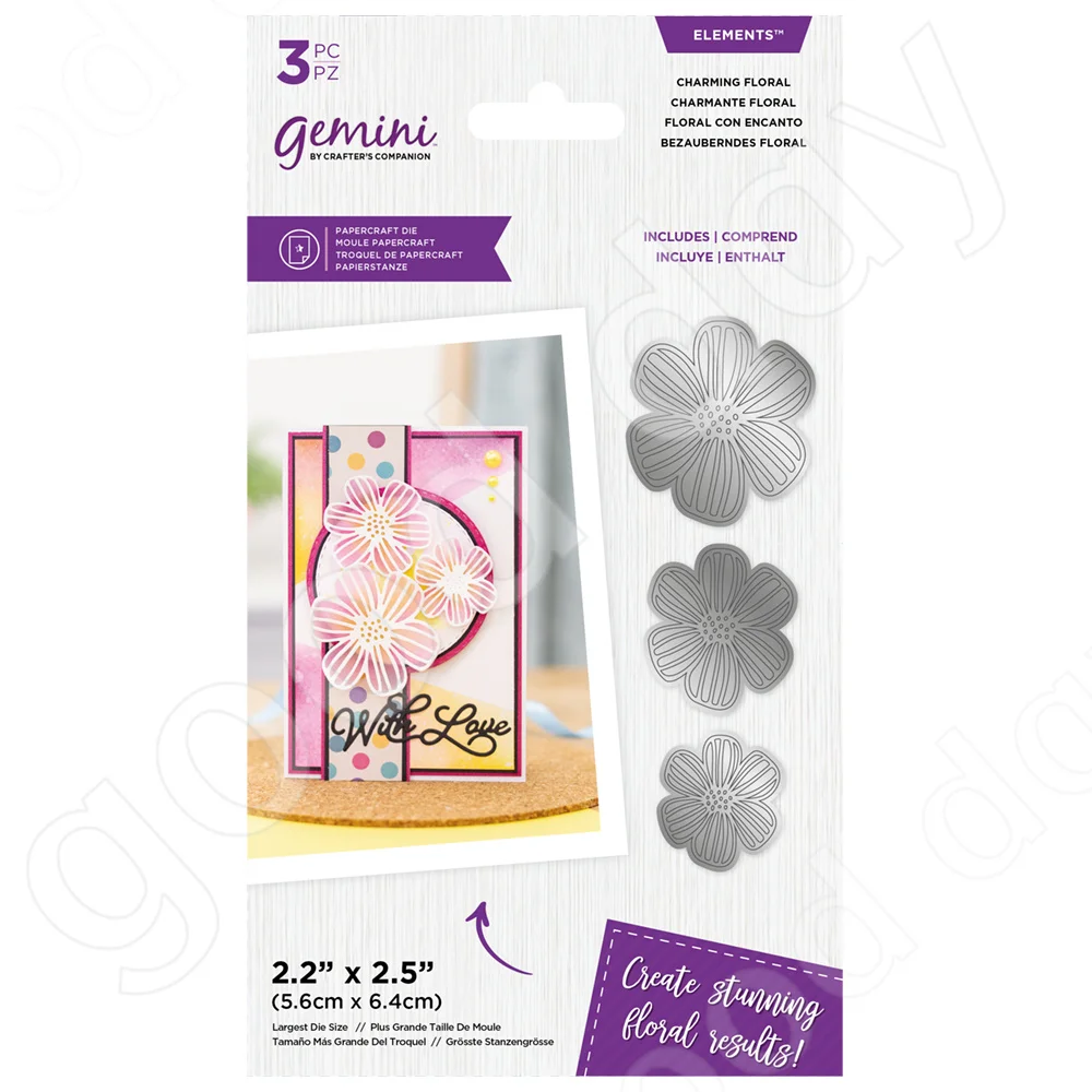 

New 2022 Arrival Hot Sale Charming Floral Metal cutting Dies Scrapbook Diary Decoration Embossing Template Diy Card Handmade