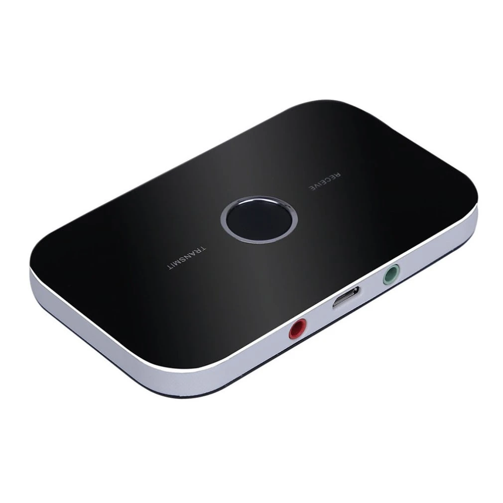 

Two-In-One Bluetooth-compatible 5.0 Audio Transmitter Receiver AUX Jack USB Dongle Music Wireless Adapter For Car PC TV