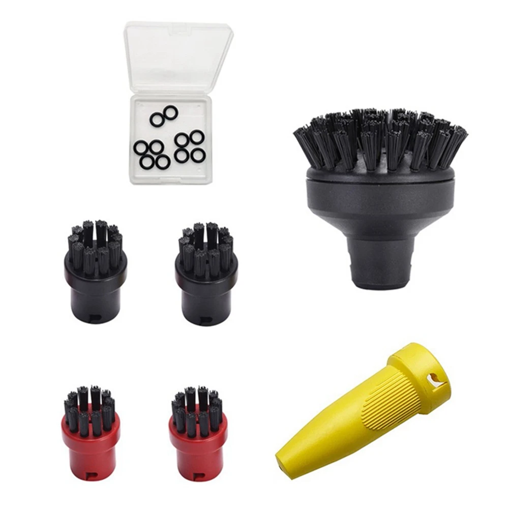 

Cleaning Brushes Nozzle O-Ring Kits for Karcher SC1 SC2 SC3 SC4 SC5 SC7 CTK10 Steam Cleaner Attachments Replacement