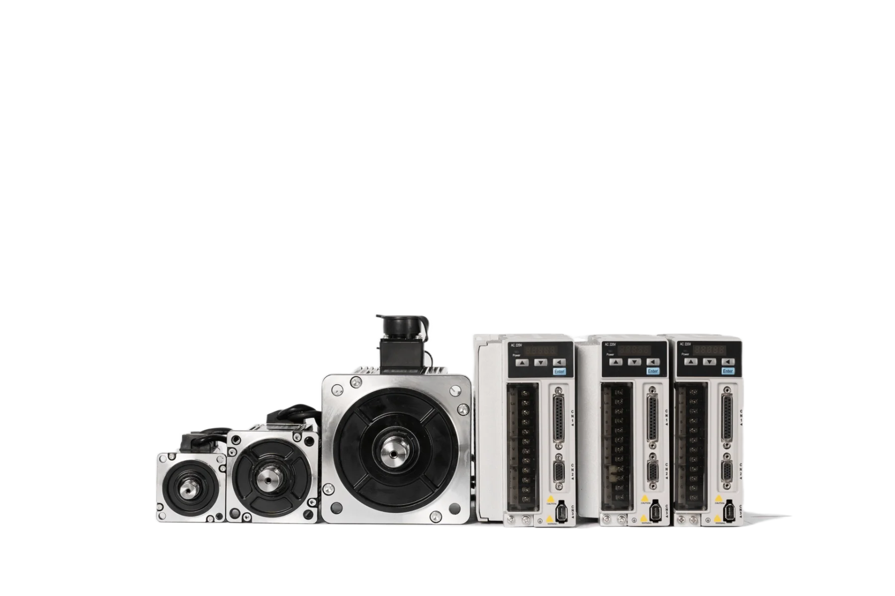 Серводвигатель переменного тока 80ST-M03520L4 с драйвером 220 В 750 Вт 2000 об/мин нм