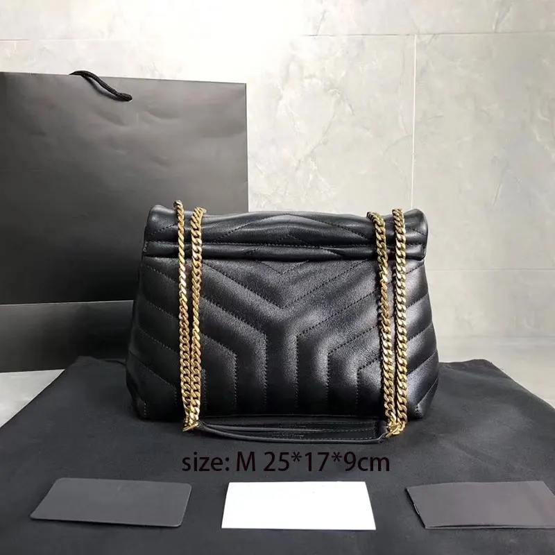 

Genuine Leather Flip Bag High Quality Luxury Classic Women Bag Large Capacity Chain Shoulder Crossbody Casual Elegant Handbag