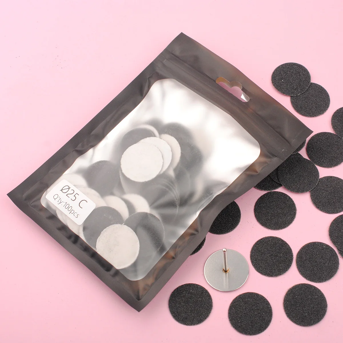 Сменная шлифовальная бумага для ногтей 25 мм