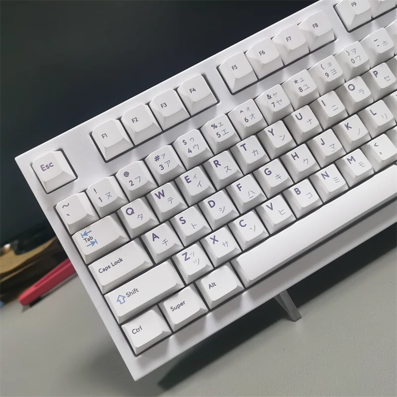 131 клавиша японская клавиатура для переключателя Mx механическая игровая