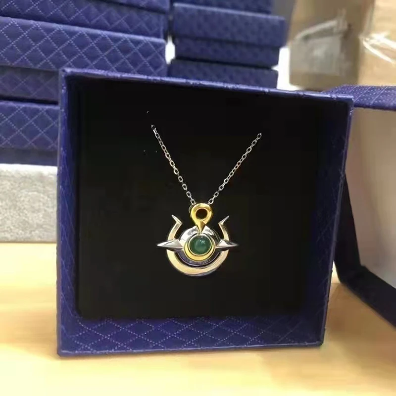 

Game Props Moonstone Regenerator Pendent Necklace for Women Men Gift for Friend Jewelry Accessories