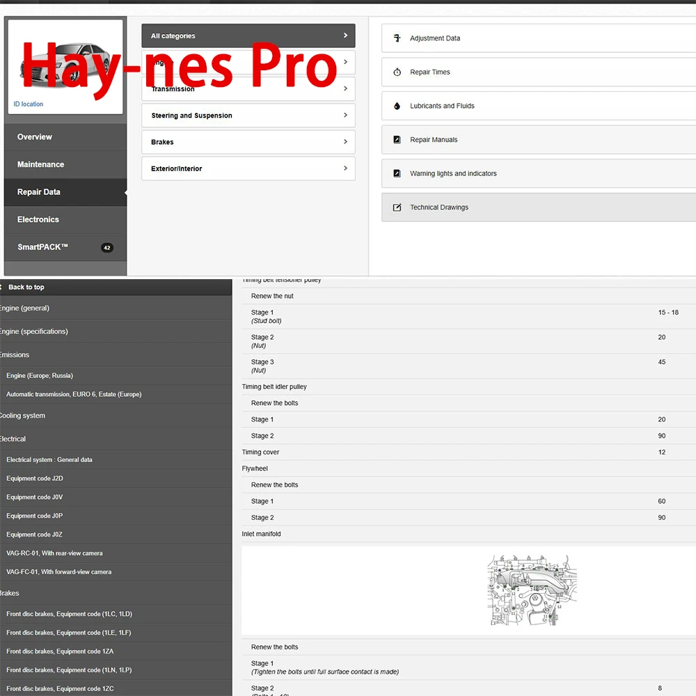 Фото Онлайн-аккаунт 2026 для Alldata для Haynes Pro/GDS KDS, мастерская всех данных, программное обеспечение для ремонта автомобилей, диаграммы автомобильной проводки данных №5