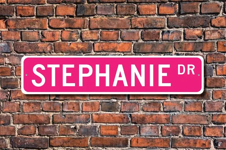 Стефани знак детский подарок для внука декор Софии на день рождения