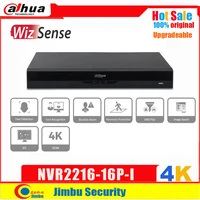 dahua wizsense 4k nvr 16ch poe nvr2216 16p i 8mp h265 with hdd p2p network video recorder for cctv ip camera seurity camera