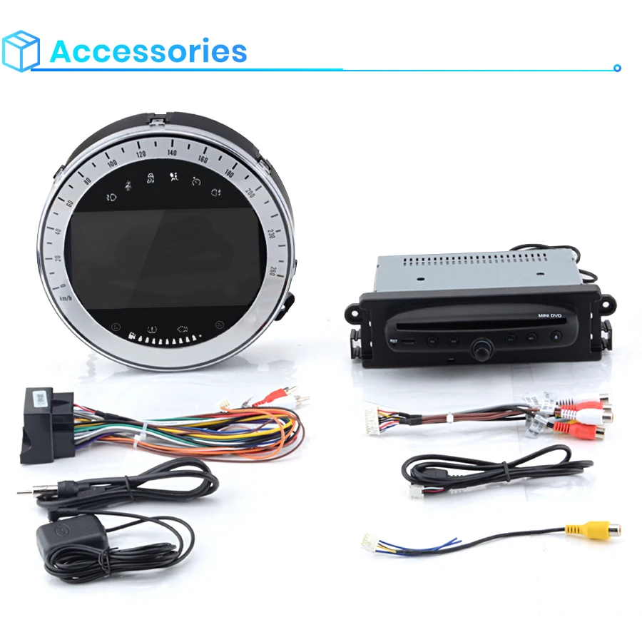 Автомагнитола AWESAFE мультимедийный плеер на Android 10 0 с 7 &quotэкраном GPS радио для BMW Mini