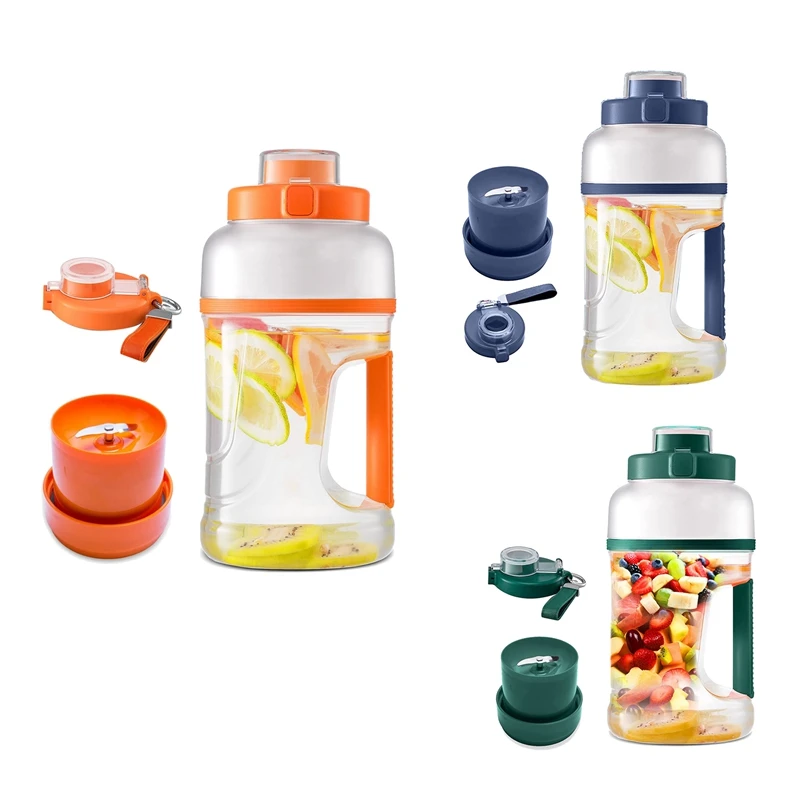 

Sport Blender Athletes 35Oz Bottle Blender For Shakes And Smoothies, 6 In 1 Personal Blender Orange