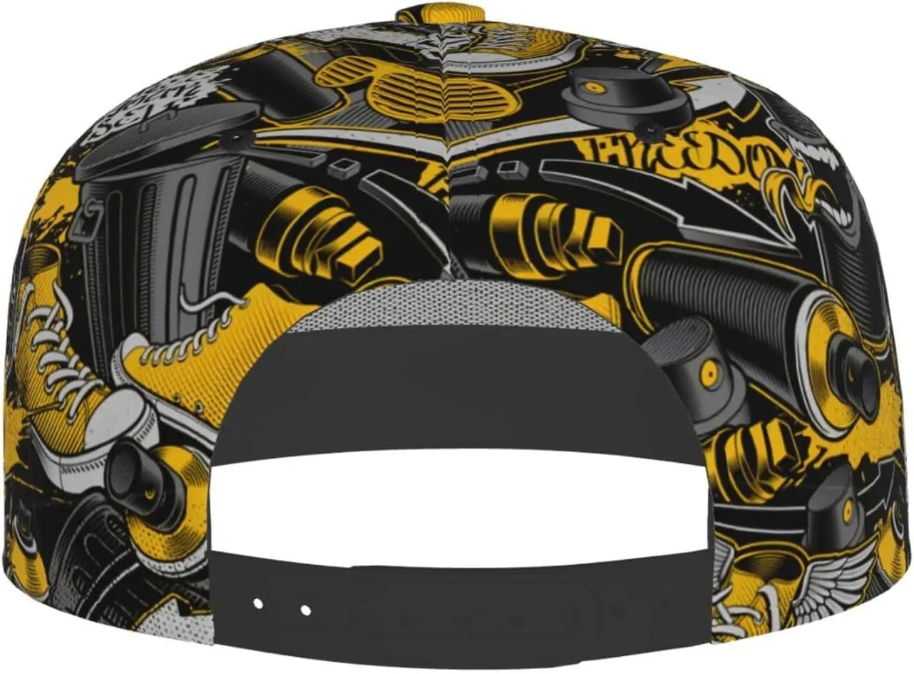 Бейсболка для мужчин и женщин регулируемая бейсболка с плоским козырьком в стиле