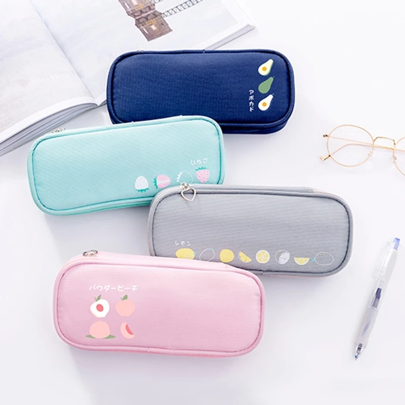 

Big Capacity Pencil for CASE Bag Pen Pouch Portable Stationery Bag Desk Pen Hold