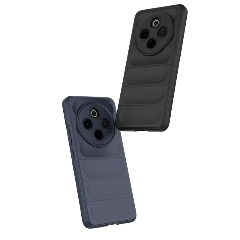 Фото Простой резиновый чехол для телефона vivo iQOO Z10, чехол для vivo Y300 Pro Plus, противоударный чехол, задняя крышка для vivo T4 №4