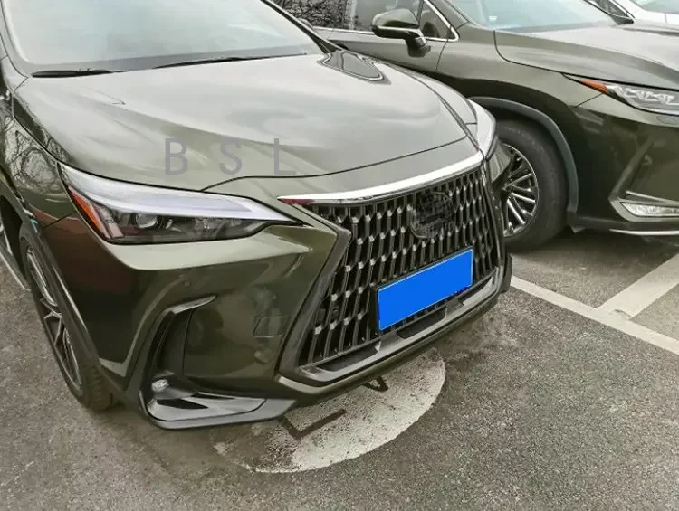 Для Lexus NX-Class AZ20 NX250 NX350 NX450 2021 2022 ABS хромированный передний капот Гриль бампер сетка