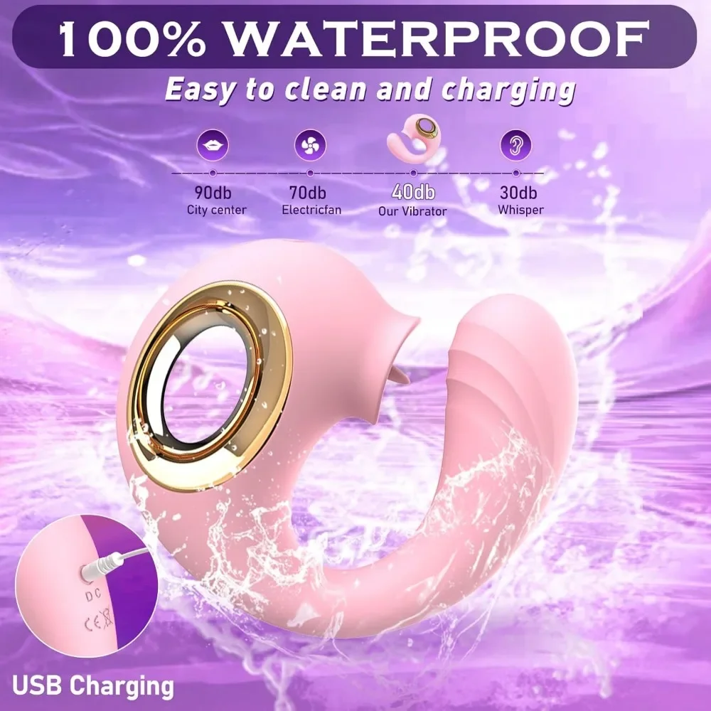 Мощный вибратор для лизания языка лизание сосков стимулятор точки G клитора