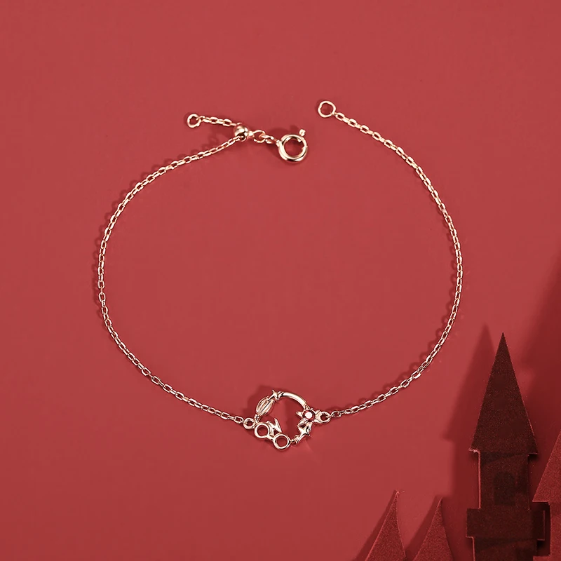 

UNO-SL06 2022 New Popular Orange Flower Bracelet Female In Niche Design Trend Cold Wind Retro Jewelry Tanabata Free Shipping