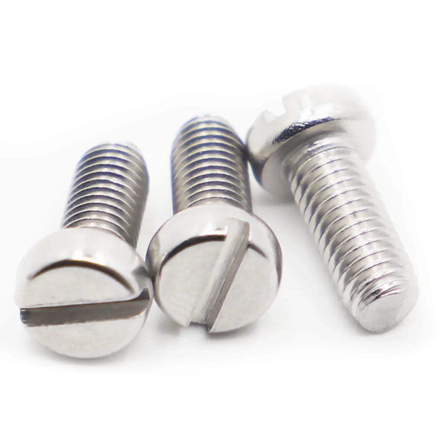 

10-50 шт. M1.6 M2 M2.5 M3 M4 M5 M6 A2-70 нержавеющая сталь 304 DIN84 GB65 Шлицевая головка с шлицевой головкой Винт с круглой головкой сыра