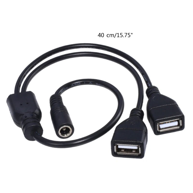 Кабель питания 5 В от USB к переменному току зарядный кабель постоянного тока 2 1 мм