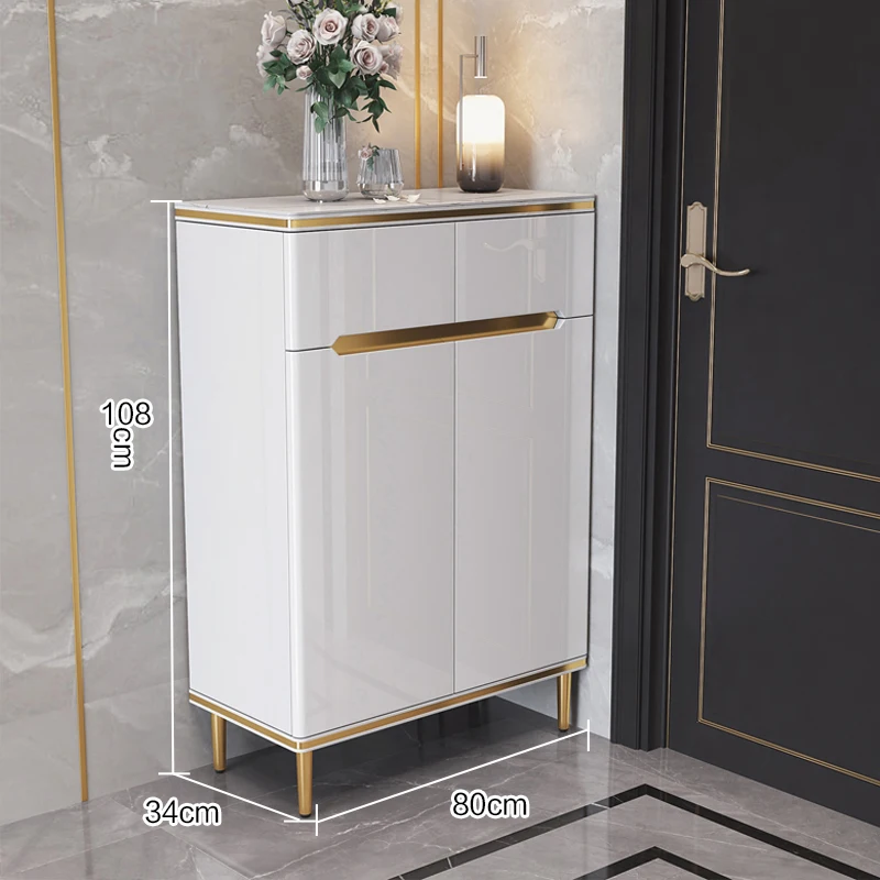 

White Ritating Shoe Cabinets Door Entrance Design Free Shipping Shoe Rack Living Room Modern Schoenen Opbergen Home Bedroom