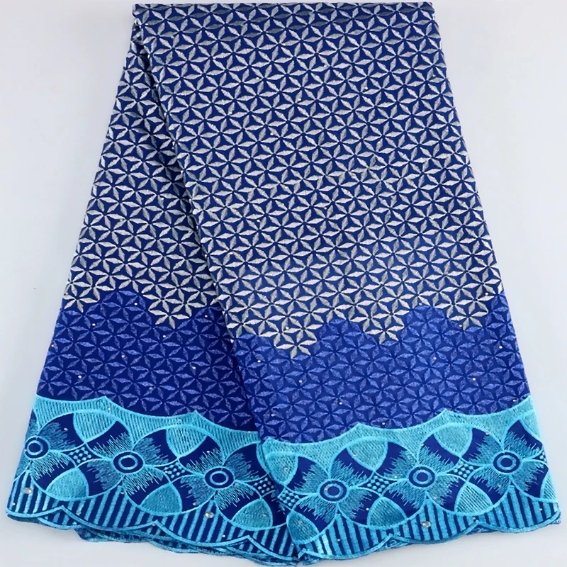 Высококачественная африканская конопляная кружева с вышивкой и стразами