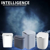 11l14l16l smart sensor garbage bin kitchen bathroom toilet bedroom trash can best automatic induction waterproof bin with lid