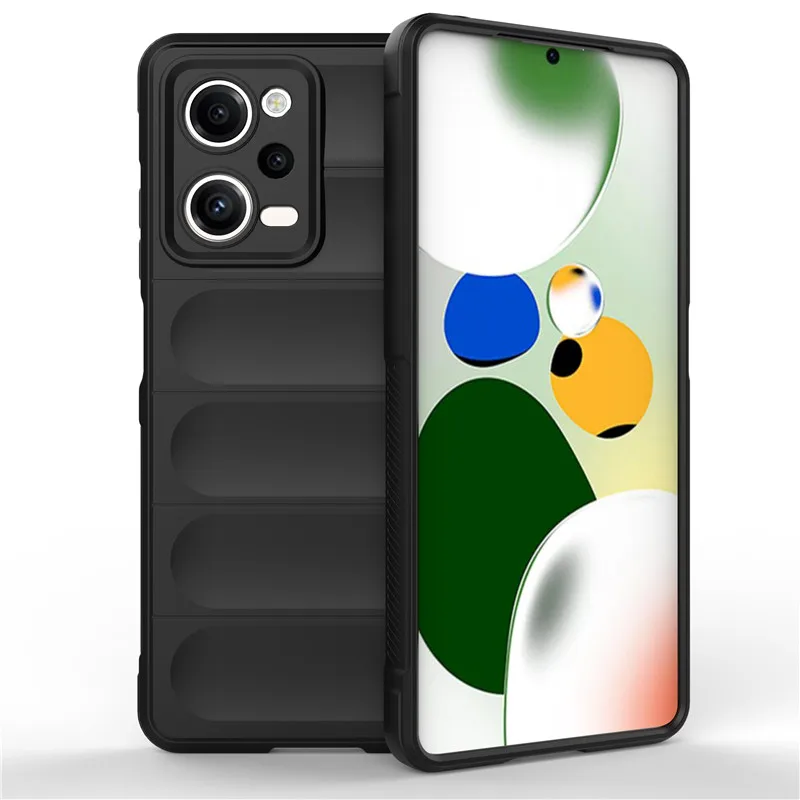 

For POCO X5 Pro Cover POCO X5 Pro 5G Case 6.67 inch Shockproof Rubber Silicone Protective Bumper For POCO X5 Pro 5G Fundas