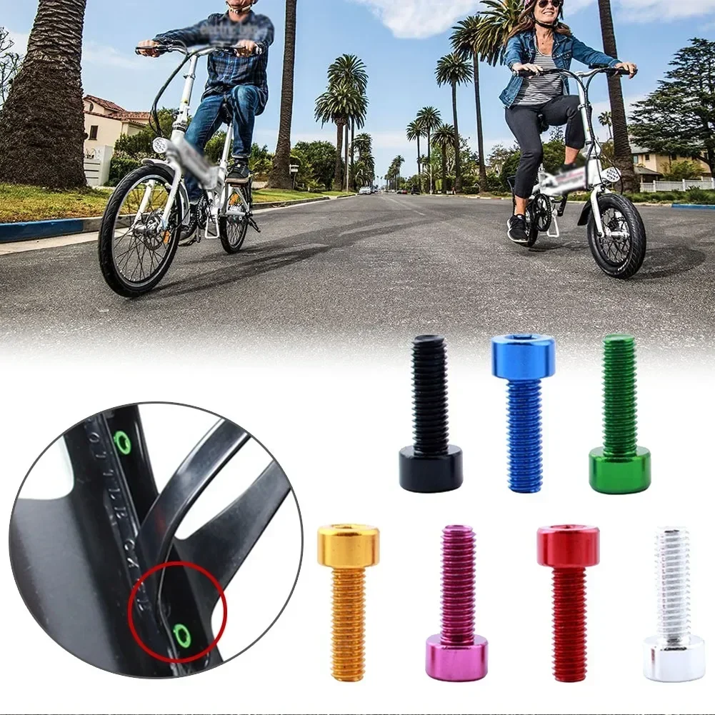 2 шт. клетка для бутылки с водой велосипеда болты M5x15 мм винты-держатель чайника из