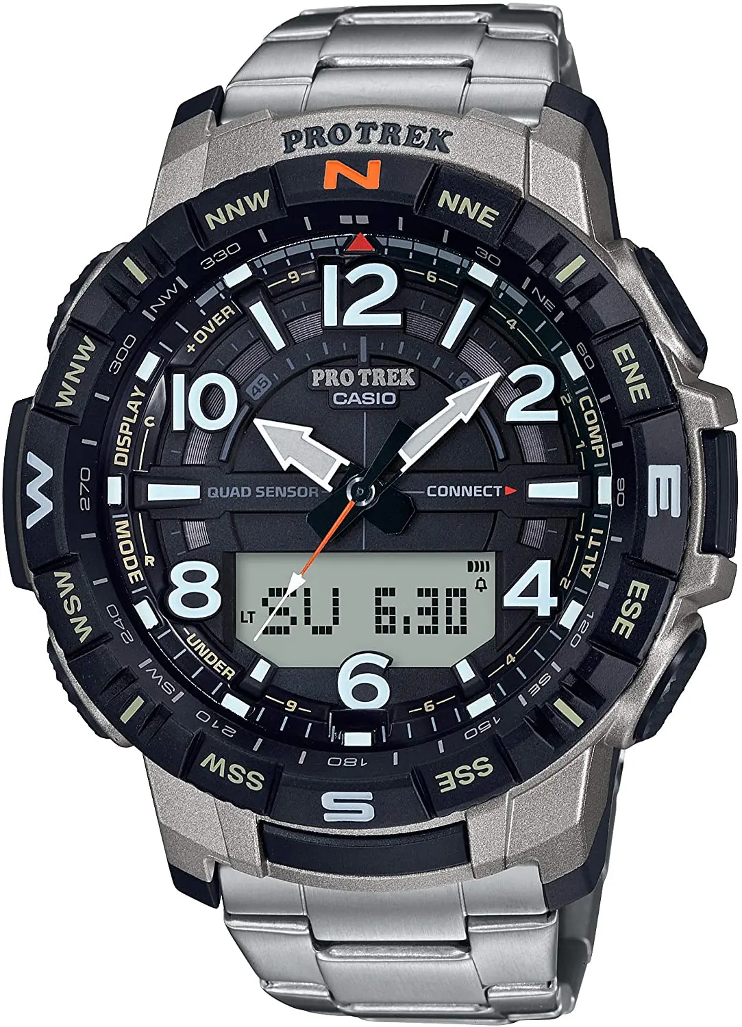 

Casio connected Bluetooth sports titanium 100% original official certified, men's top brand luxury quartz watch waterproof