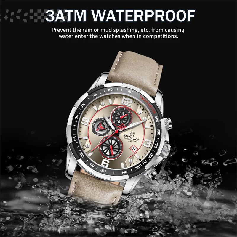 Top luxury original fashion watch men's multifunctional sports waterproof quartz watch clock