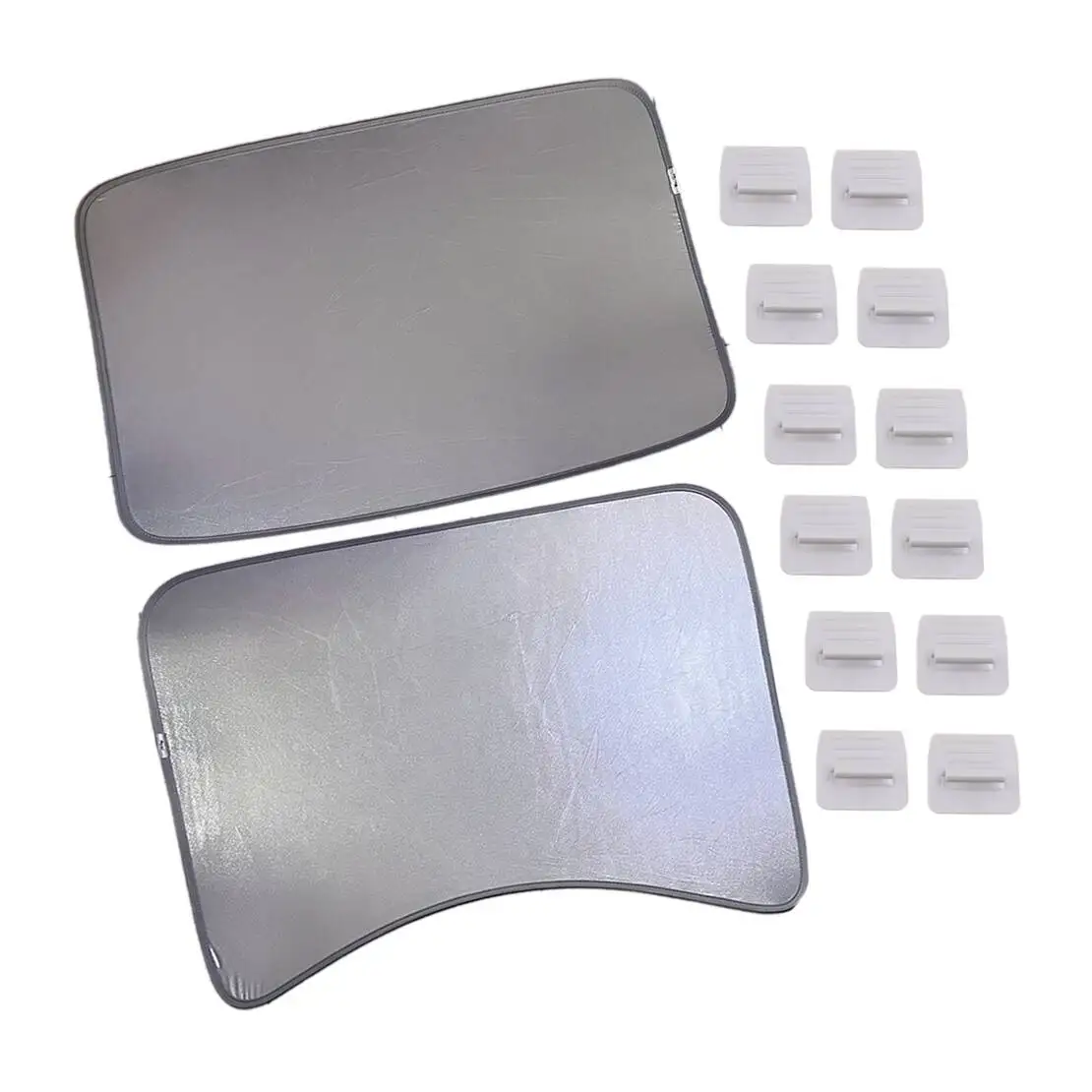 НОВЫЕ складные солнцезащитные козырьки на переднюю и заднюю стеклянную крышу с