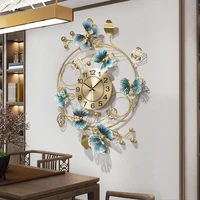 fashion creative wall clock modern design living room home decore luxury art clocks restaurant decorative wall decor watch metal