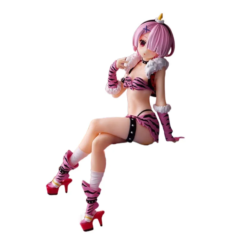 Фото Re:Zero Rem & Ram Oni Костюмная пробка для лапши — Коллекционная аниме-фигурка, украшение для настольного/ПК и идеальный подарок для фанатов №5