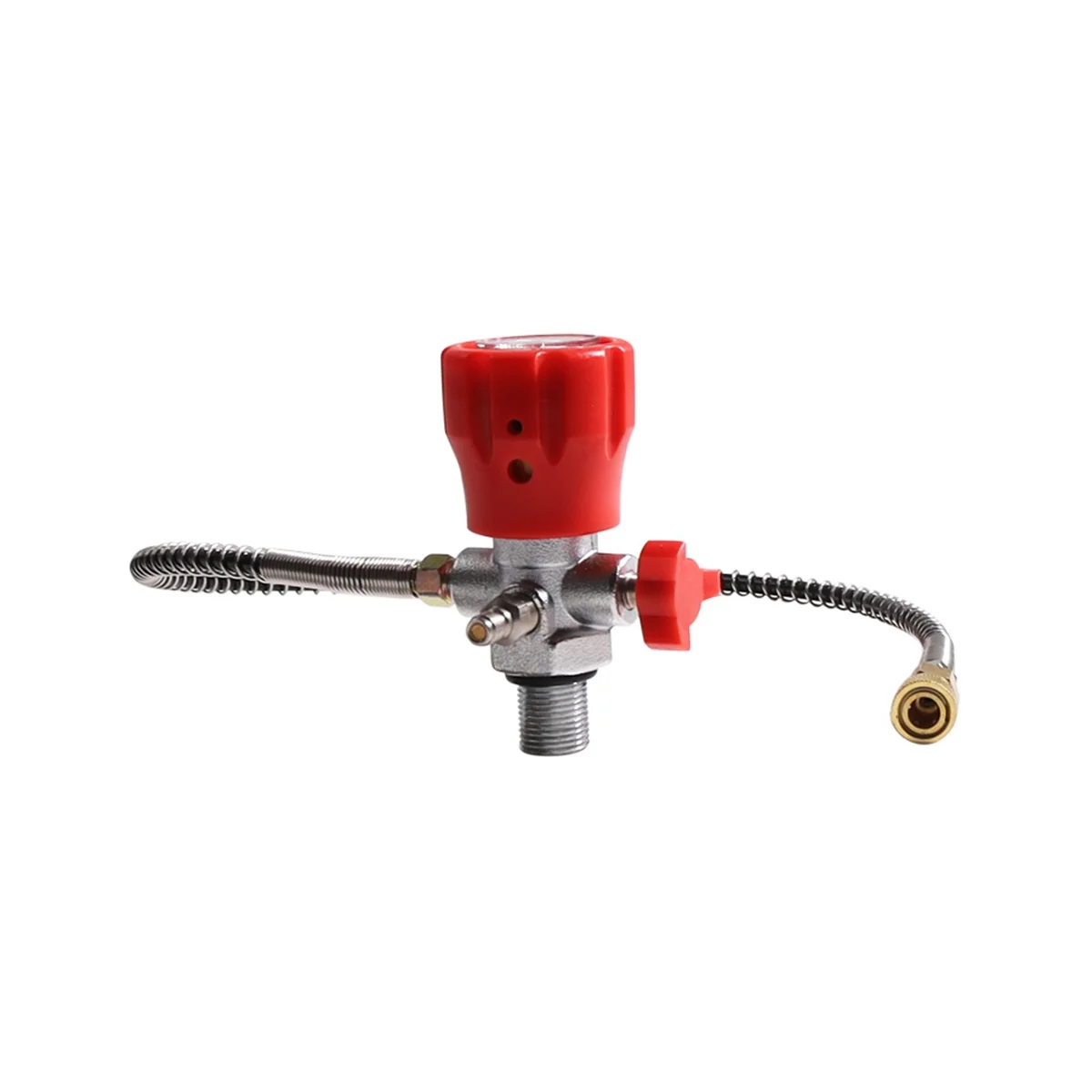 Манометр и заполняющая станция клапана DIN для сжатого воздуха в резервуаре CO2