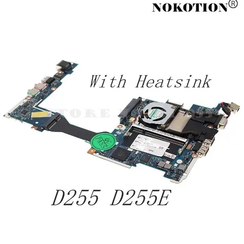 Материнская плата NOKOTION для ноутбука ACER aspire one D255, D255E, тройной экран МБ, sdf02001 МБ, SDF02.001, основная плата DDR2