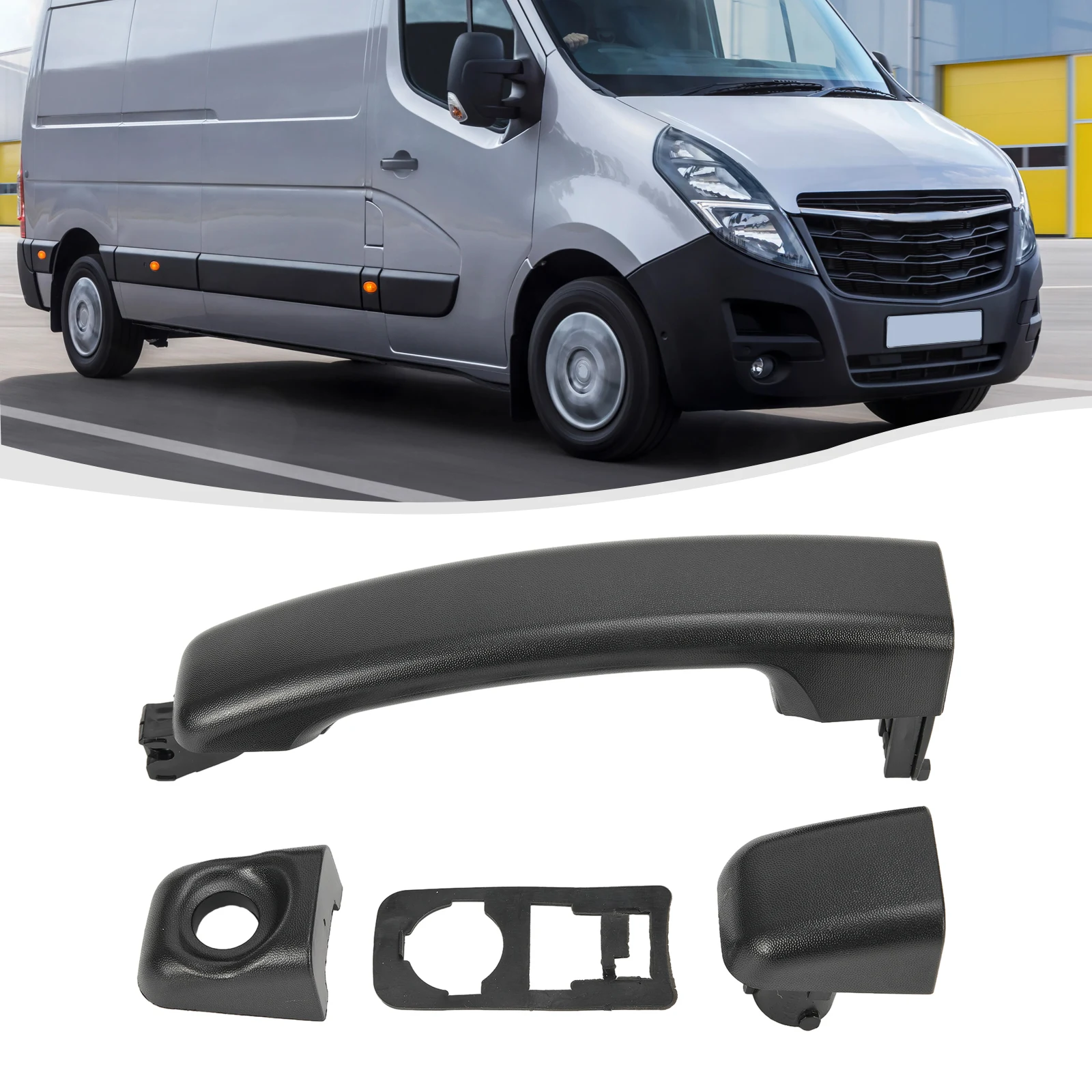 Внешняя ручка двери для Vauxhall Movano и Master MK3 (2010 2016 г.) OEM деталь 806073022 R Идеально