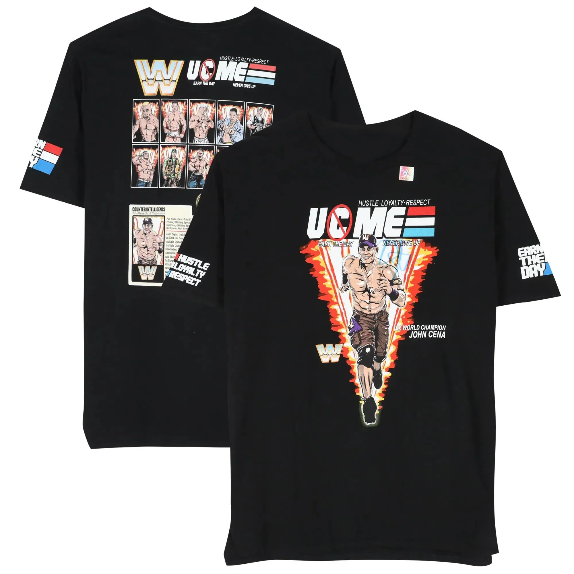 Фото Мужская синяя футболка John Cena Farewell Tour 2025 Los Angeles с коротким рукавом, мужские футболки, новинка 2025 года, детская одежда, топы, одежда №5