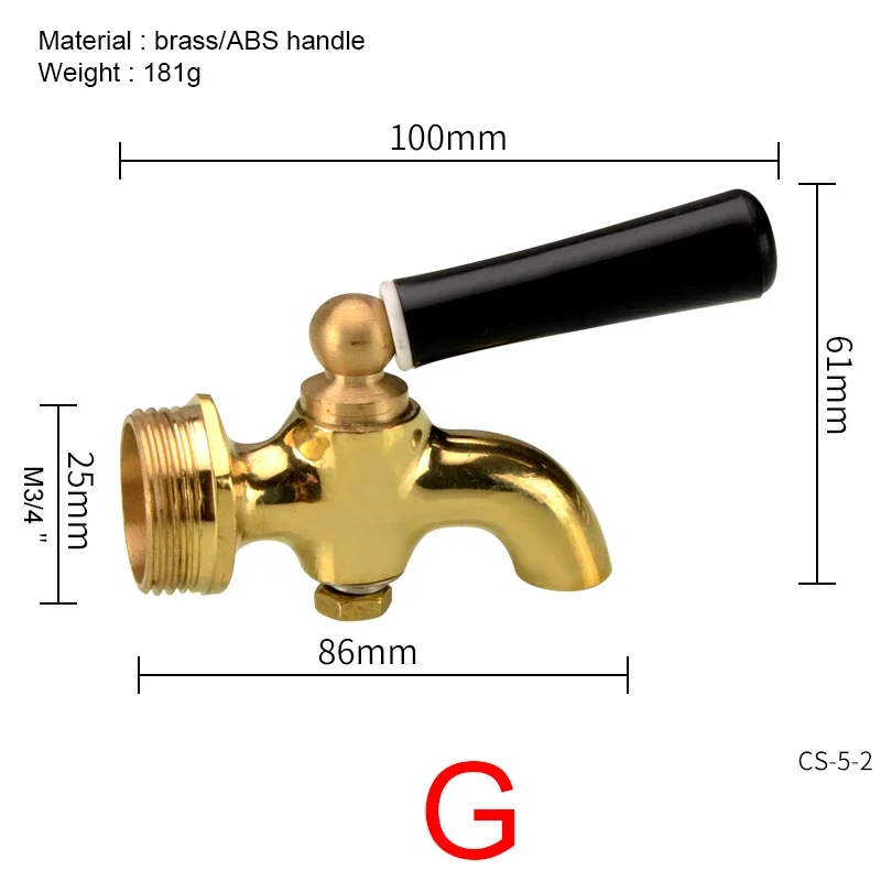 

Латунный кран 1/4 3/8 1/2 3/4 дюйма BSP