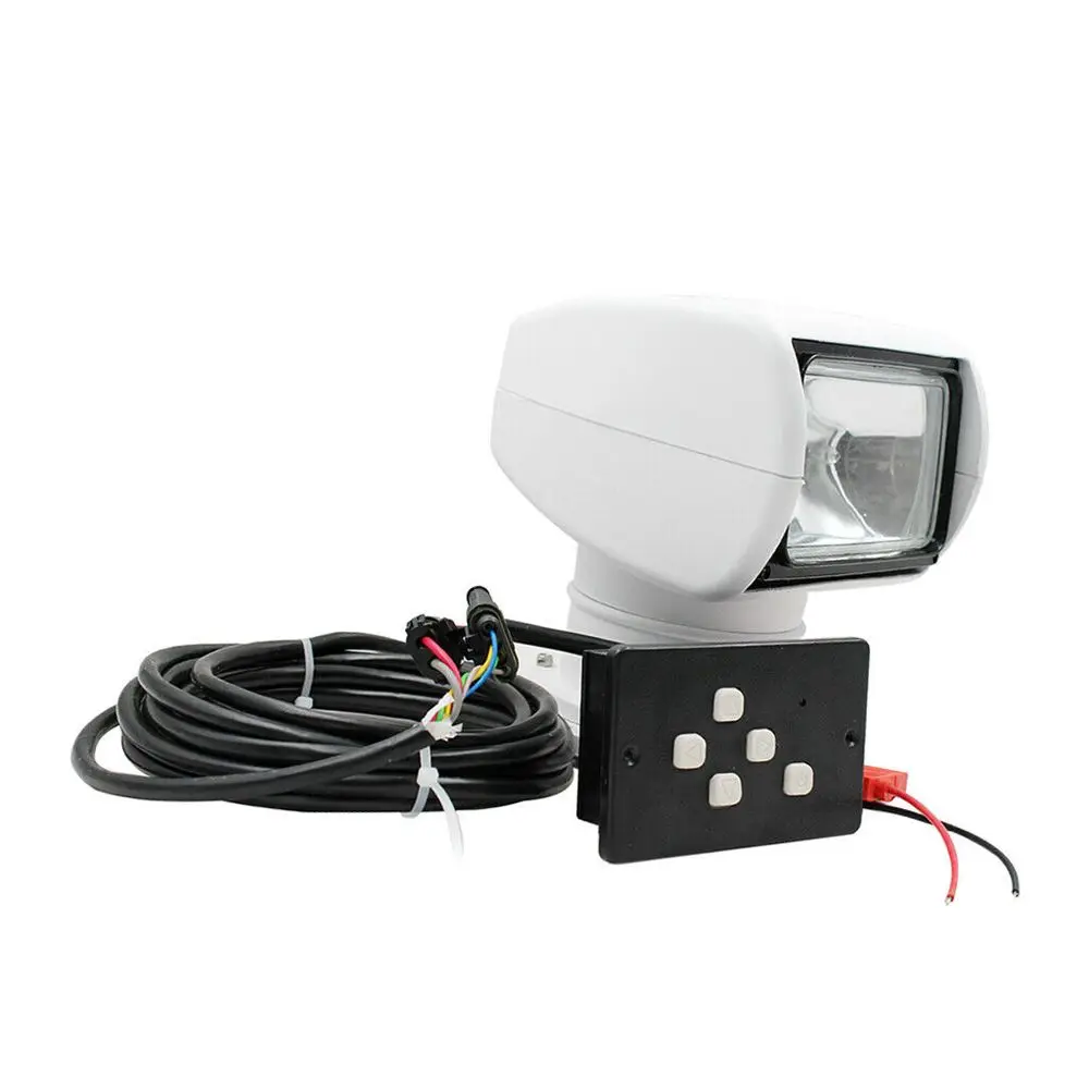 

Halogen Marine Remote Control Spotlight Truck Car Boat Search Light 12/24V 100W