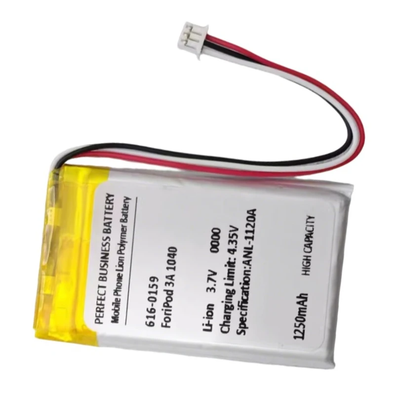 Фото Аккумулятор 616-0159 3.7V 1250mAh для Apple iPod 3 3G 3-го поколения A1040 MP3 MP4 №3