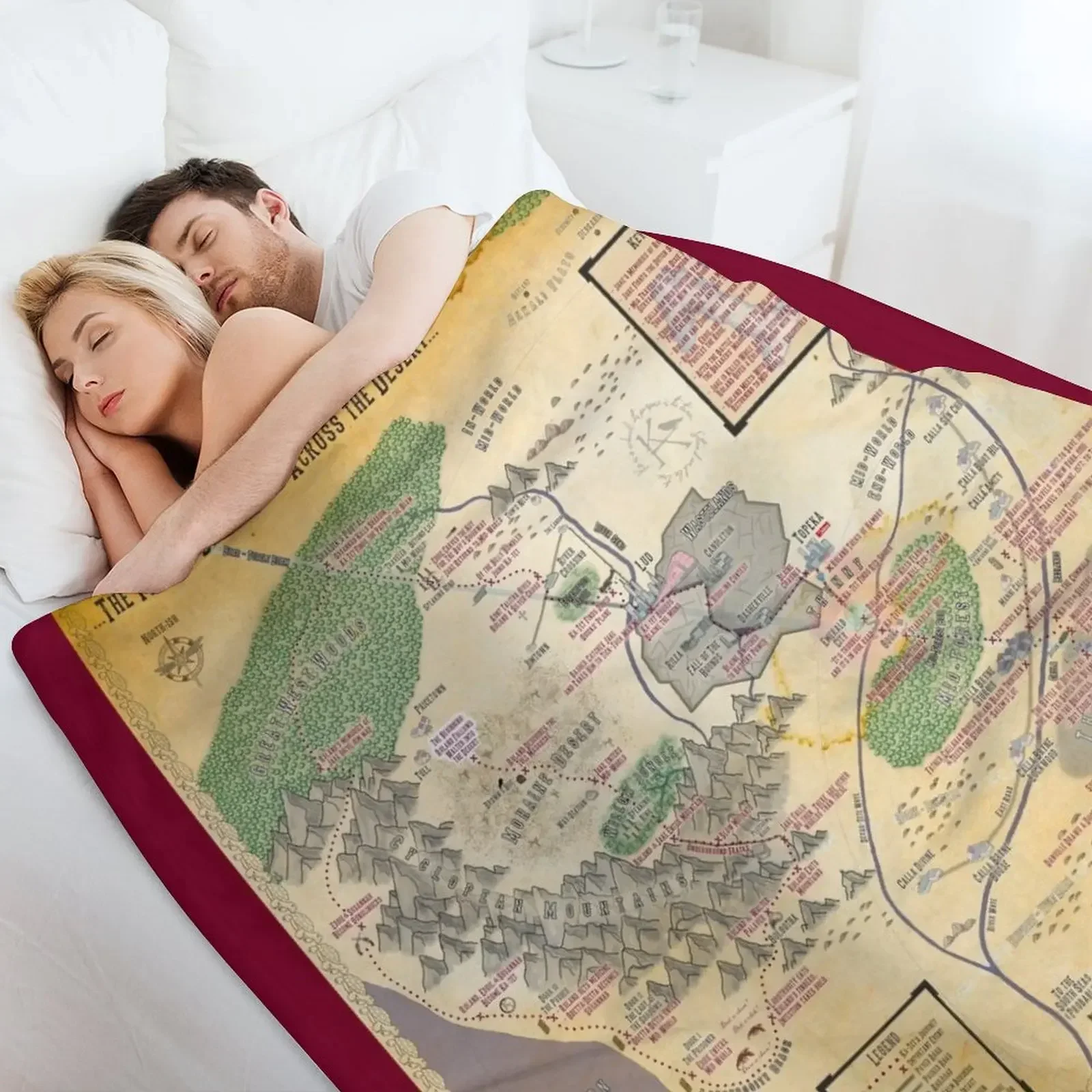 Одеяло Roland's Journey-полная версия одеяла палочки среда для младенцев Декоративные