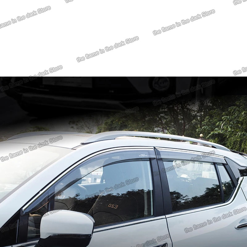 Автомобильная защита от дождя и для Trumpchi Gs3 2017 2018 2019 2020 Gac Rainbrow аксессуары