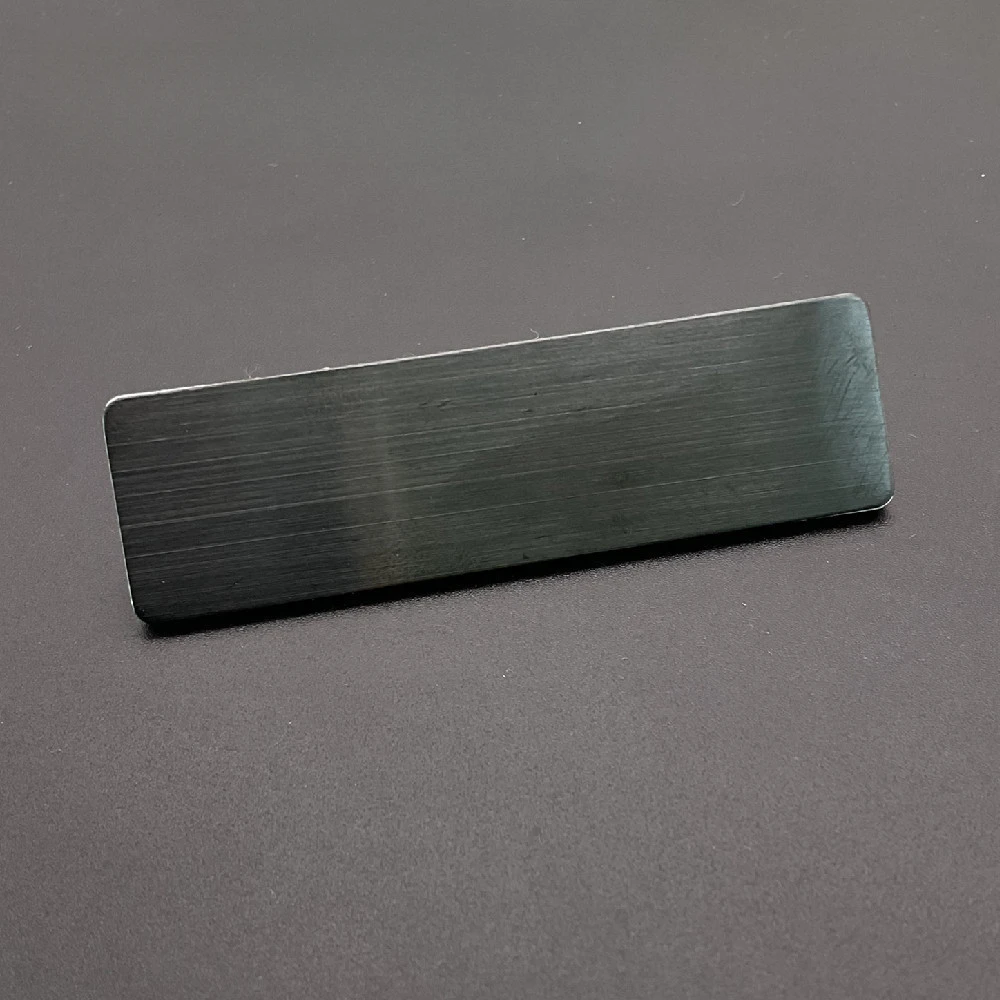 

Именная бирка из нержавеющей стали 7x2 см