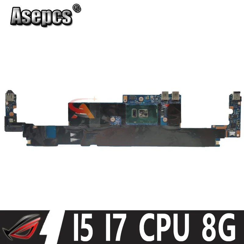 

For HP Spectre 13 G1 13-V 15-A Laptop motherboard 901719-601 854753-501 901720-501 mainboard LA-D402P W/ I5 I7 CPU 8G ram UMA