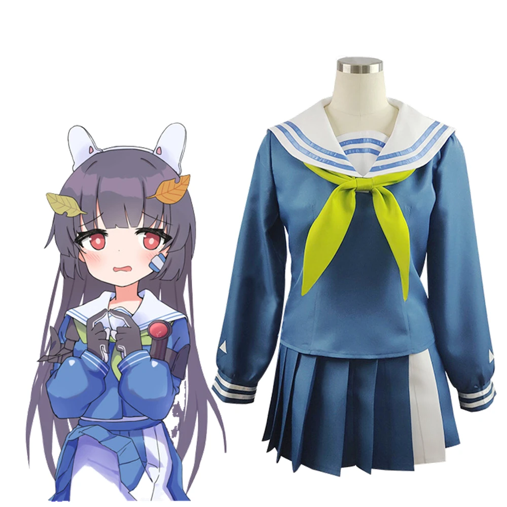 

Костюм голубого архива касумизава Мию аниме платья Рождество Хэллоуин Аниме Косплей Костюм Хэллоуин Косплей Подарки