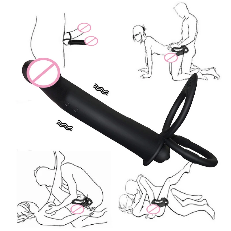 Анальная пробка массажер простаты кольцо на член фаллоимитатор точка G анальная